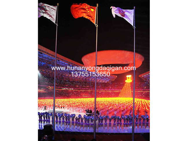 第11屆山東全運(yùn)會(huì)開幕式旗桿